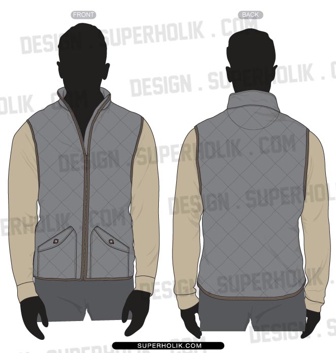 Quilting vest template
